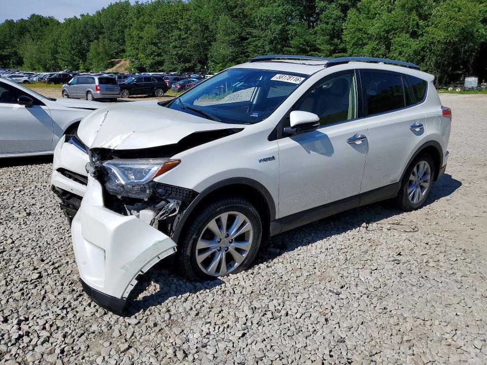 2018 Toyota Rav4 VIN JTMDJREV7JD191532 COPART salvage auction — FRONT END, MA - CERT OF TITLE-SALVAGE, sold $4,700 on 2026-07-29 (photo 1)