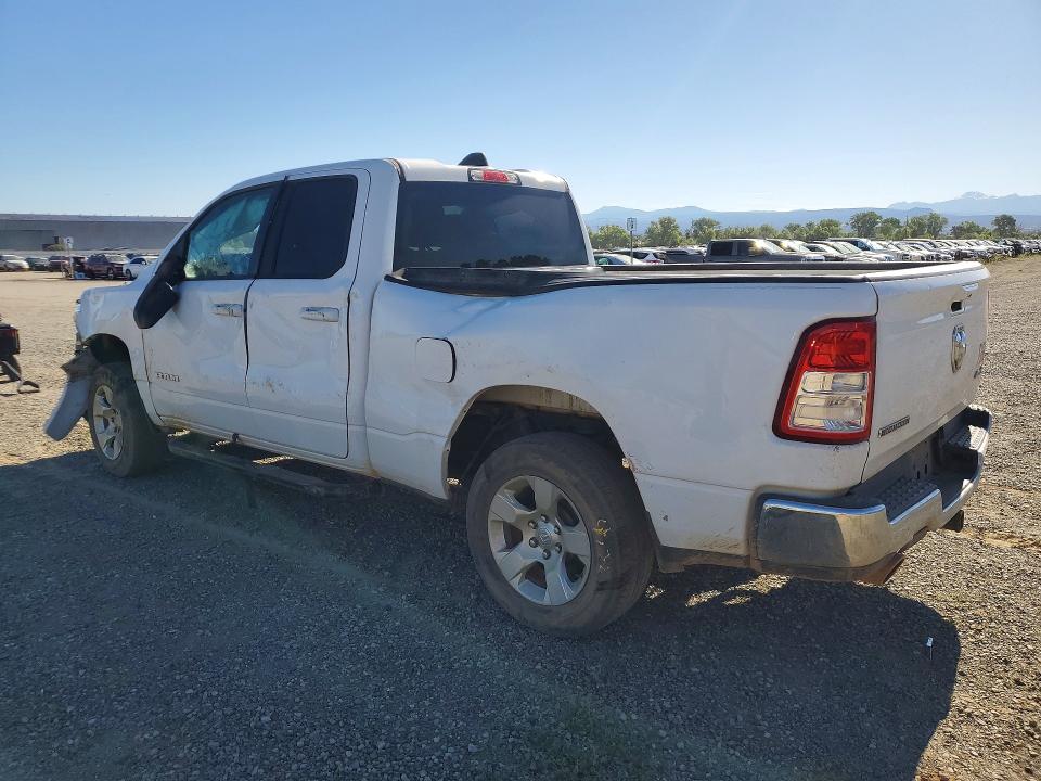 2021 Ram 1500 VIN 1C6SRFBT7MN726155 COPART salvage auction — FRONT END, Ca - Salvage Certificate, sold $2,200 on 2026-07-31 (photo 2)