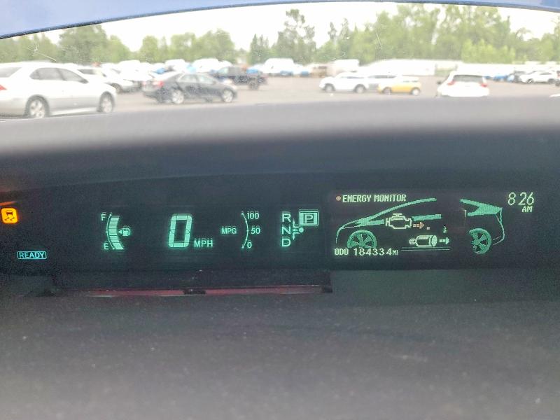2010 Toyota Prius VIN JTDKN3DU0A0159286 COPART salvage auction — SIDE, OR - SALVAGE TITLE CERTIFICATE, sold $1,050 on 2026-07-27 (photo 9)