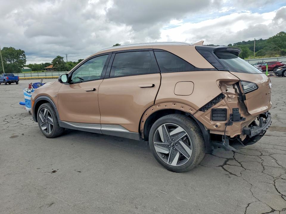 2020 Hyundai Nexo VIN KM8J84A66LU008510 COPART salvage auction — REAR END, Il - Salvage Certificate (P), sold $725 on 2026-07-13 (photo 2)
