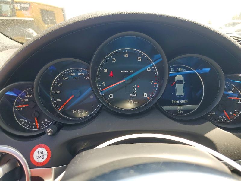 2018 Porsche Cayenne VIN WP1AA2A26JKA06970 COPART salvage auction — WATER/FLOOD, Ca - Non-Repairable Vehicle Cert, sold $5,200 on 2026-07-30 (photo 9)