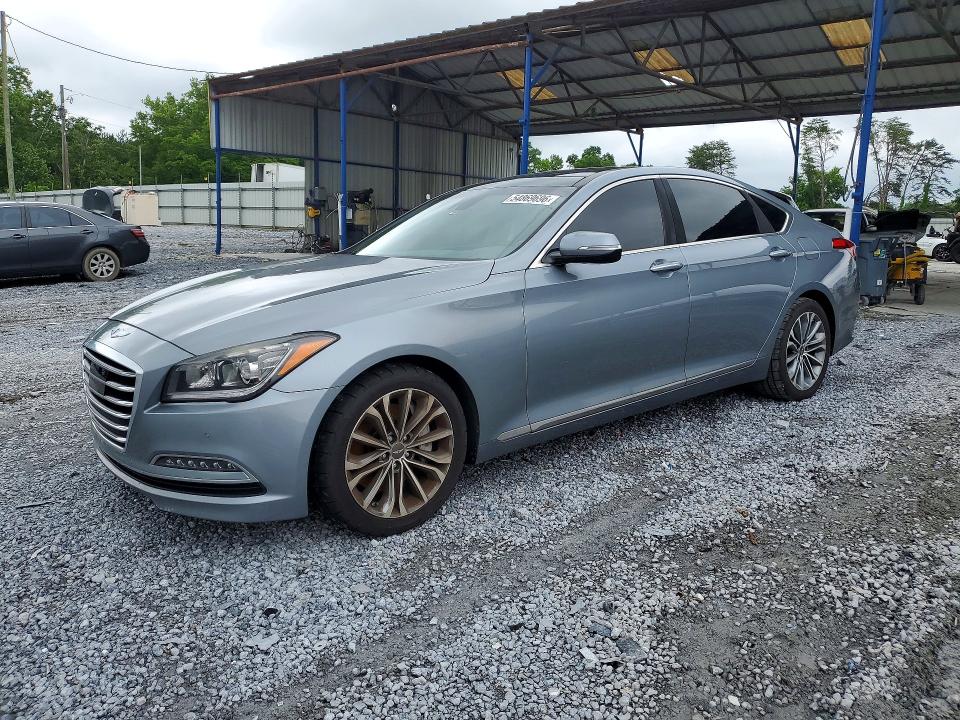 2016 Hyundai VIN KMHGN4JE2GU135612 COPART salvage auction — VANDALISM, Ga - Cert Of Title-Salvage, sold $2,450 on 2026-07-30 (photo 1)
