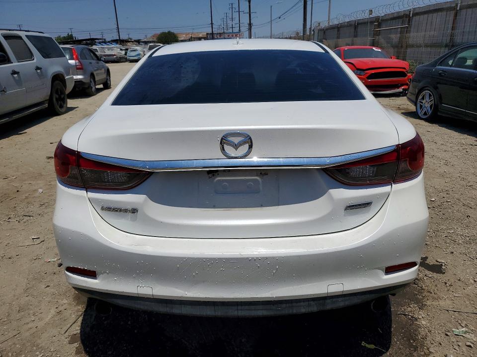2016 Mazda 6 VIN JM1GJ1V5XG1443606 COPART salvage auction — FRONT END, Ca - Salvage Certificate, sold $1,350 on 2026-07-20 (photo 6)