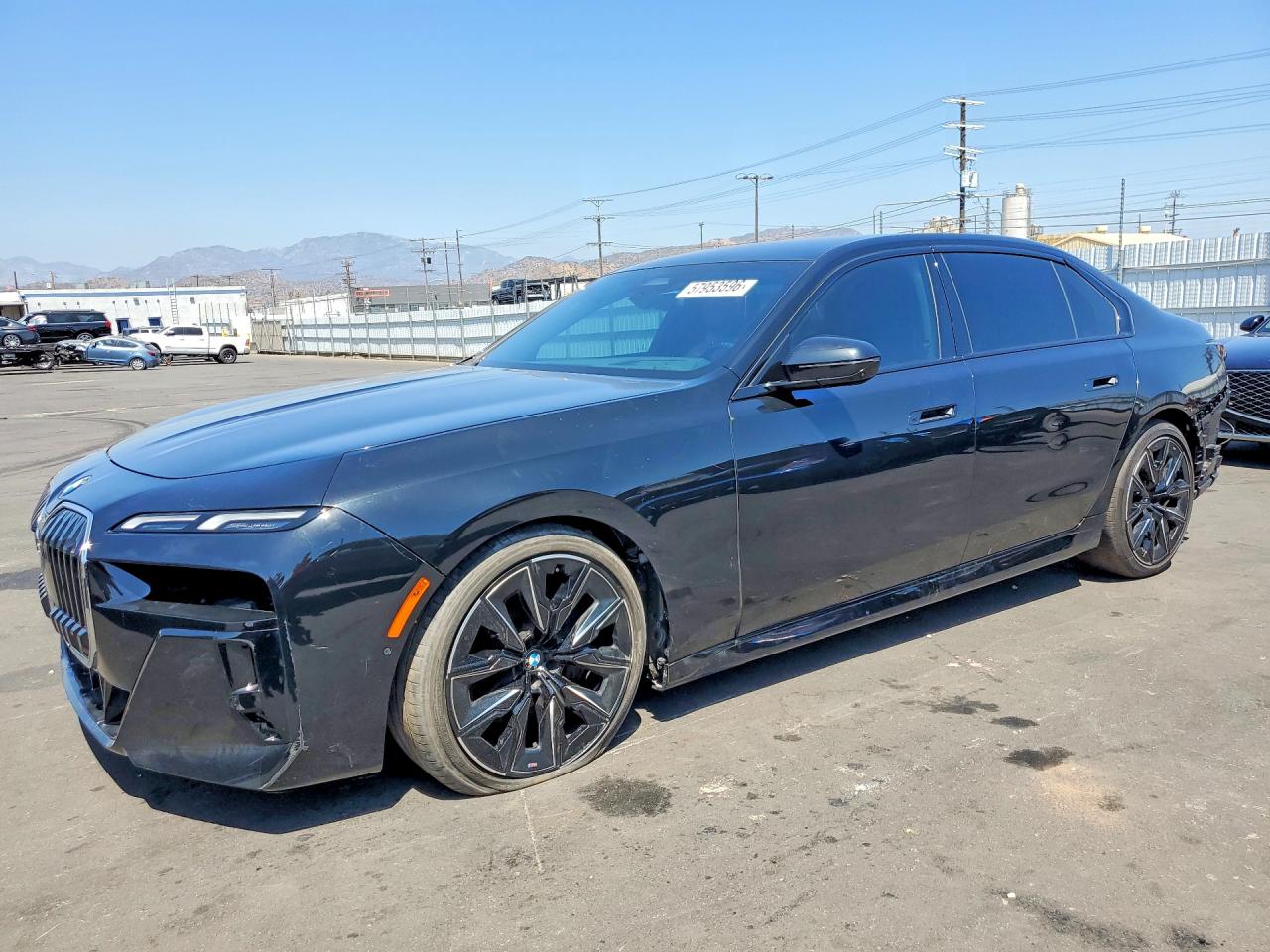 2024 BMW 7 Series VIN WBA23EH08RCS25938 — COPART salvage auction photo