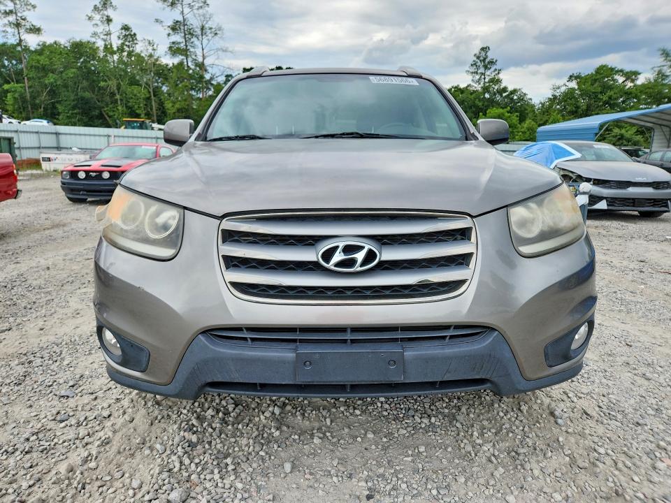 2012 Hyundai Santa fe VIN 5XYZH4AG2CG108010 COPART salvage auction — FRONT END, GA - CERT OF TITLE-SALVAGE, sold $1,550 on 2026-07-07 (photo 5)