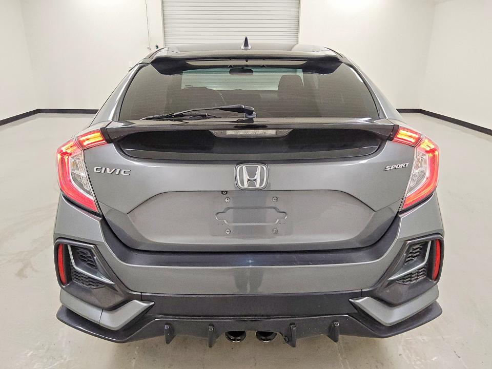 2020 Honda Civic VIN SHHFK7H40LU206539 COPART salvage auction — MECHANICAL, TX - CERTIFICATE OF TITLE, sold $9,200 on 2026-07-28 (photo 6)