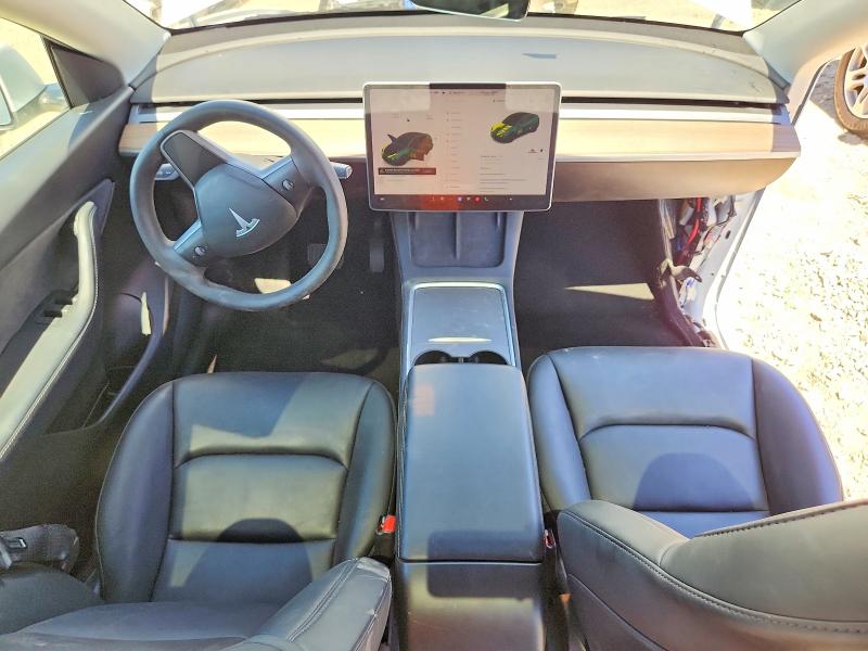 2022 Tesla VIN 7SAYGDEE1NF364174 COPART salvage auction — SIDE, Ca - Salvage Certificate, sold $8,300 on 2026-07-16 (photo 8)