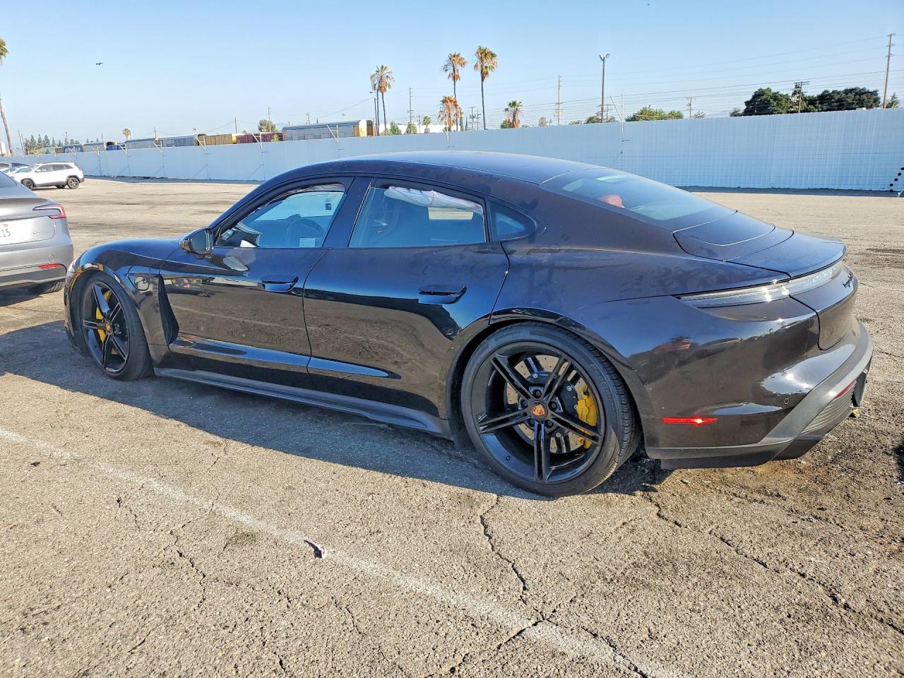 2021 Porsche Taycan VIN WP0AC2Y1XMSA62894 COPART salvage auction — Side, CA - SALVAGE CERTIFICATE, sold $27,250 on 2026-08-14 (photo 2)