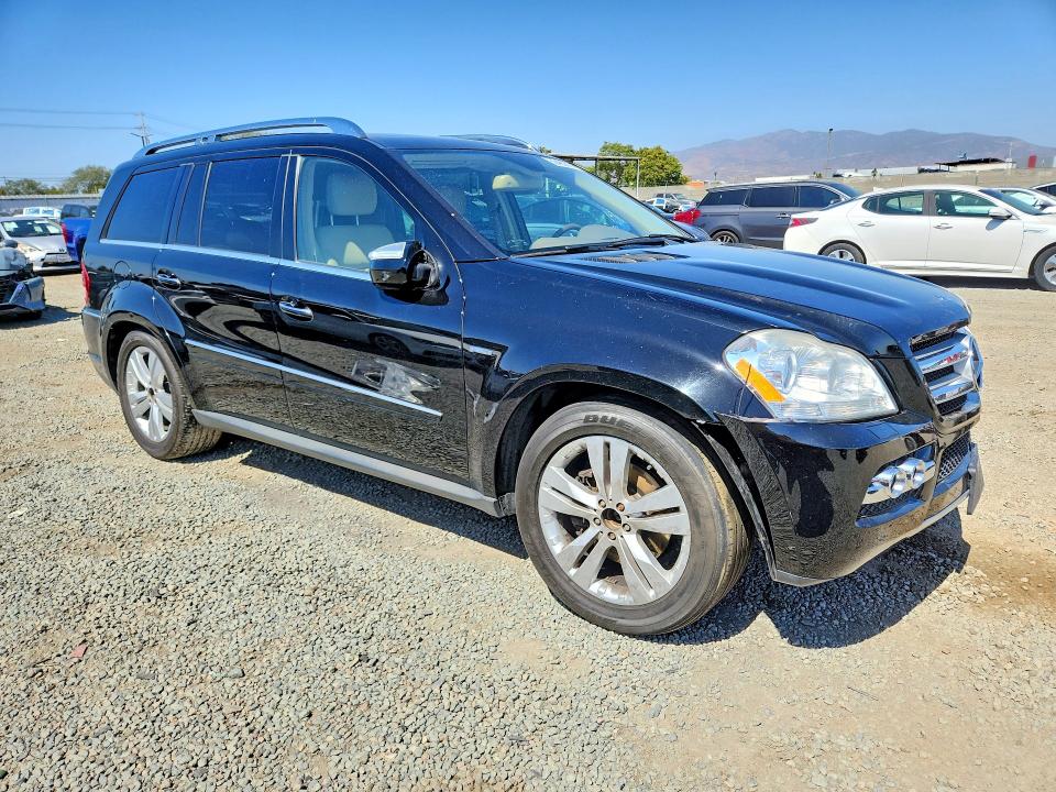 2010 Mercedes-benz Gl-class VIN 4JGBF2FB0AA532562 COPART salvage auction — FRONT END, Ca - Salvage Certificate, sold $4,500 on 2026-07-02 (photo 4)