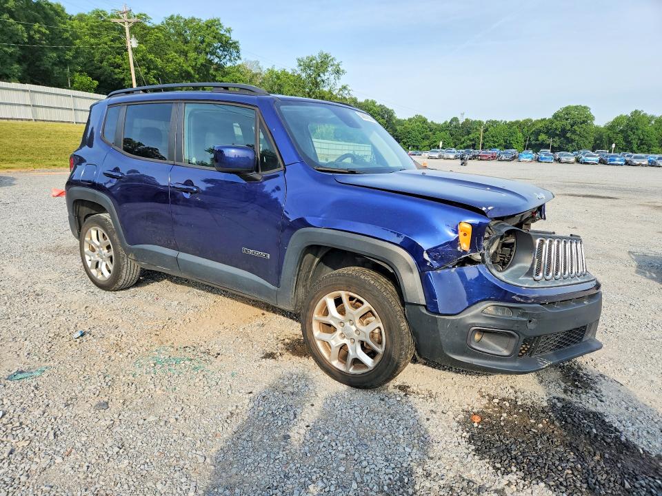 2018 Jeep Renegade VIN ZACCJBBB8JPG96803 COPART salvage auction — FRONT END, Nc - Dlr Only-Clean/Over 25% Damage, sold $925 on 2026-07-08 (photo 4)