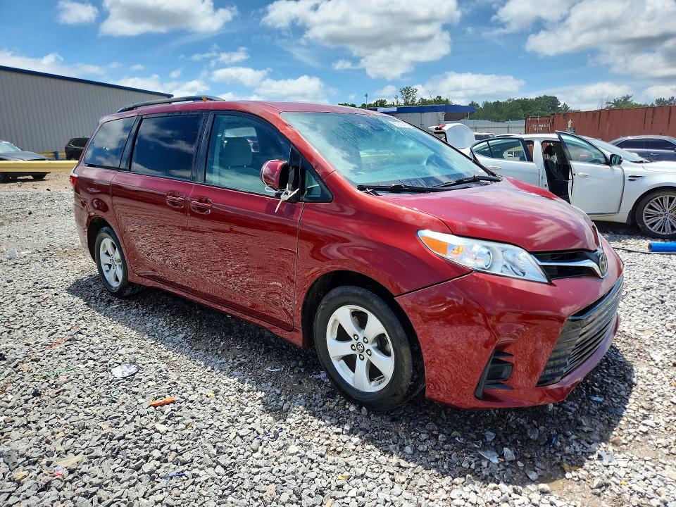 2020 Toyota VIN 5TDKZ3DC1LS033658 COPART salvage auction — FRONT END, Al - Cert Of Title-Salvage Title, sold $3,900 on 2026-07-28 (photo 4)