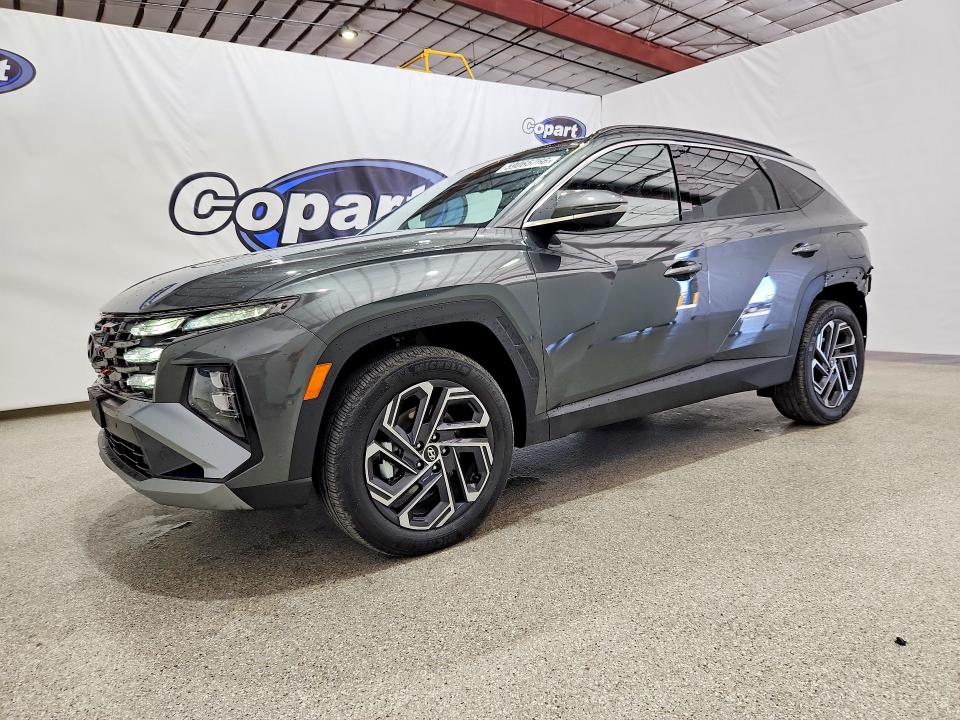 2025 Hyundai Tucson VIN KM8JEDD12SU387089 COPART salvage auction — REAR END, Ca - Salvage Certificate, sold $15,500 on 2026-07-31 (photo 1)