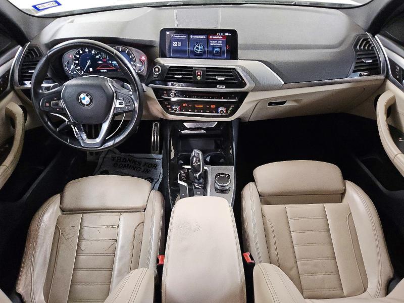 2019 BMW X3 VIN 5UXTR7C57KLF30455 COPART salvage auction — MECHANICAL, TX - CERTIFICATE OF TITLE, sold $6,400 on 2026-07-14 (photo 8)