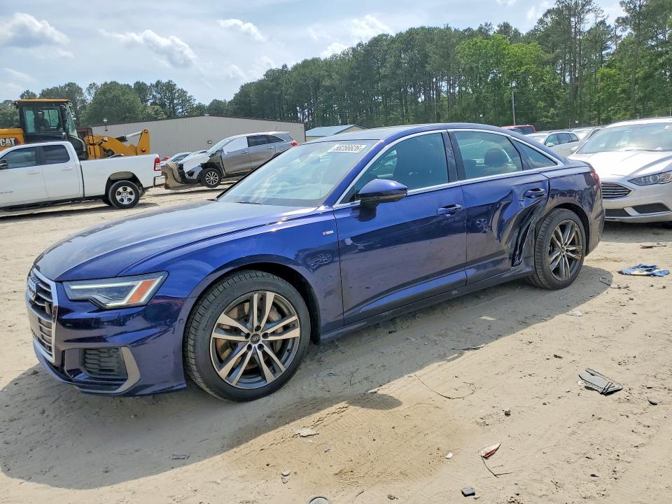 2021 Audi A6 VIN WAUL2AF2XMN055745 — COPART salvage auction photo