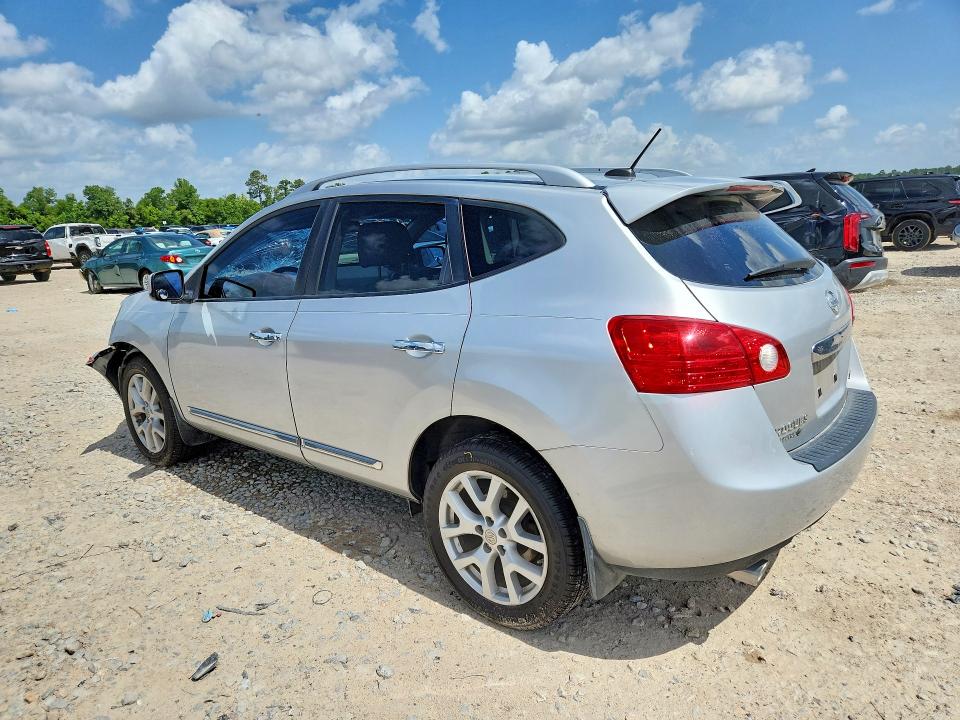 2011 Nissan Rogue VIN JN8AS5MV4BW687201 COPART salvage auction — FRONT END, Tx - Salvage Vehicle Title, sold $1,299 on 2026-07-18 (photo 2)