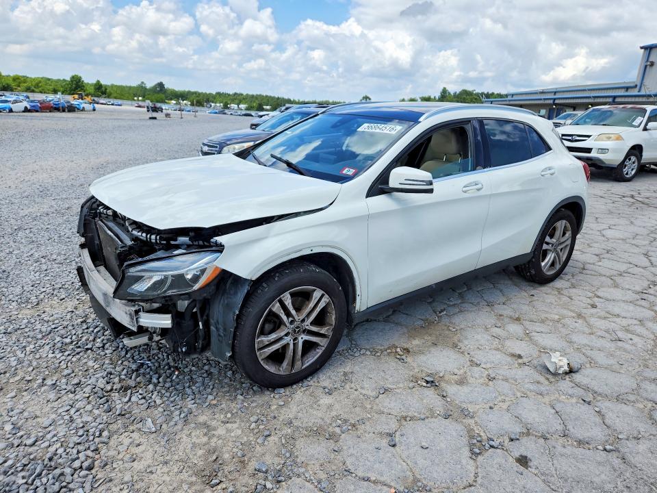 2018 Mercedes-benz VIN WDCTG4GB0JJ433900 COPART salvage auction — FRONT END, Tn - Salvage Certificate, sold $2,750 on 2026-07-16 (photo 1)