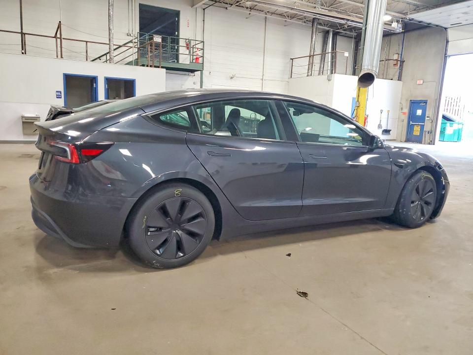 2025 Tesla Model 3 VIN 5YJ3E1EA1SF051470 COPART salvage auction — FRONT END, Mn - Cert Of Title-Salvage, sold $5,200 on 2026-07-28 (photo 3)