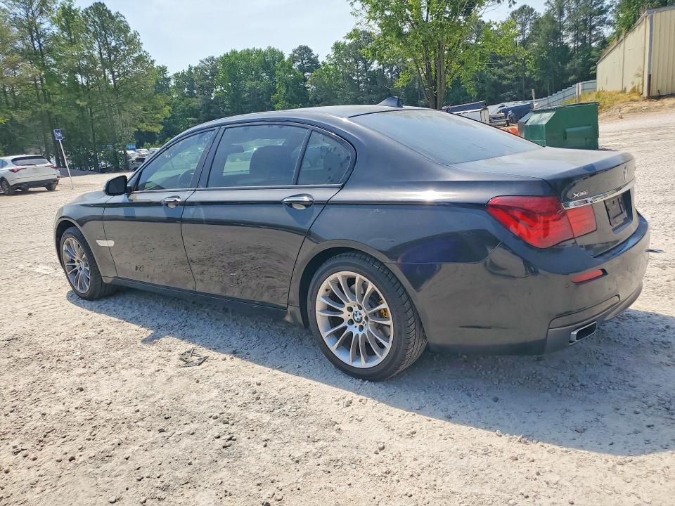 2014 BMW 7er VIN WBAYF4C56ED282030 COPART salvage auction — MECHANICAL, Nc - Salvage Certificate Of Title, sold $600 on 2026-07-31 (photo 2)