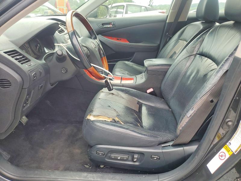2007 Lexus Es 350 VIN JTHBJ46G572105258 COPART salvage auction — FRONT END, Sc - Dealer Only Clean Title, sold $950 on 2026-07-09 (photo 7)