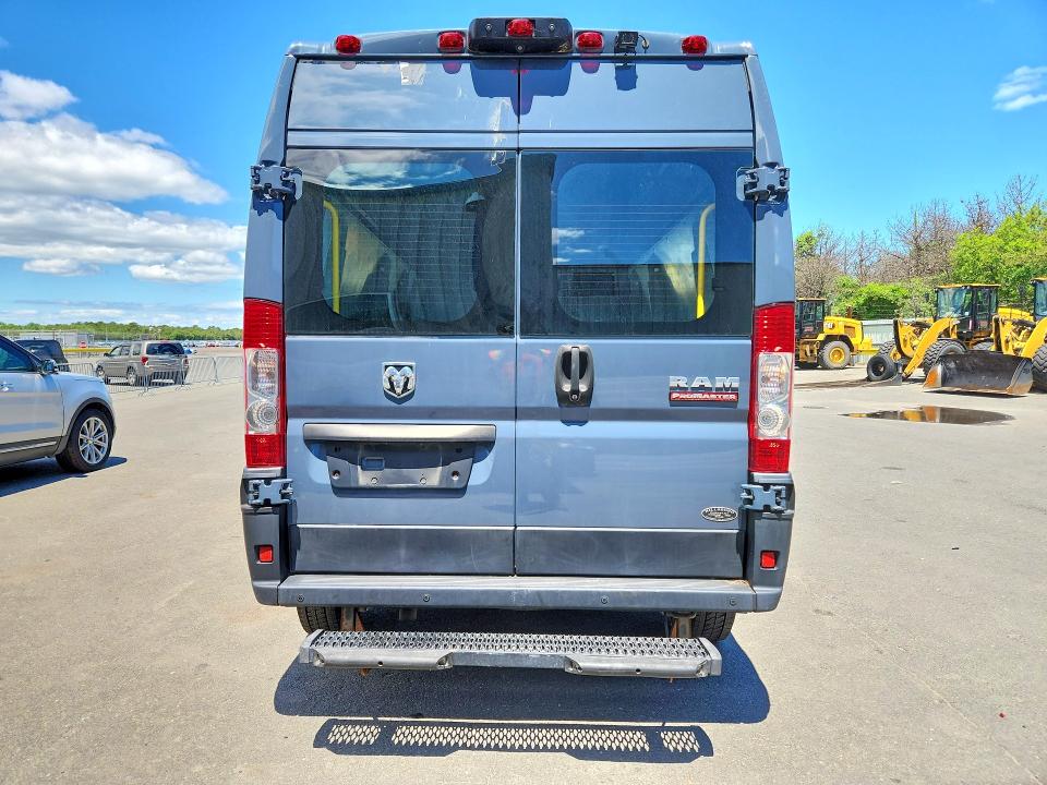 2019 Ram Promaster 2500 VIN 3C6TRVDG6KE519093 COPART salvage auction — MINOR DENT/SCRATCHES, Va - Certificate Of Title, sold $4,600 on 2026-07-07 (photo 6)