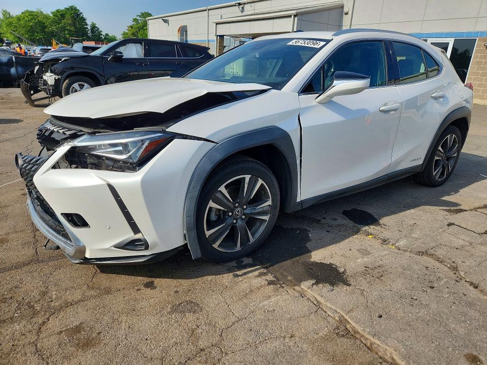 2019 Lexus Ux VIN JTHU9JBHXK2002263 COPART salvage auction — FRONT END, Ct - Cert Of Title-Salvage, sold $7,400 on 2026-07-24 (photo 1)
