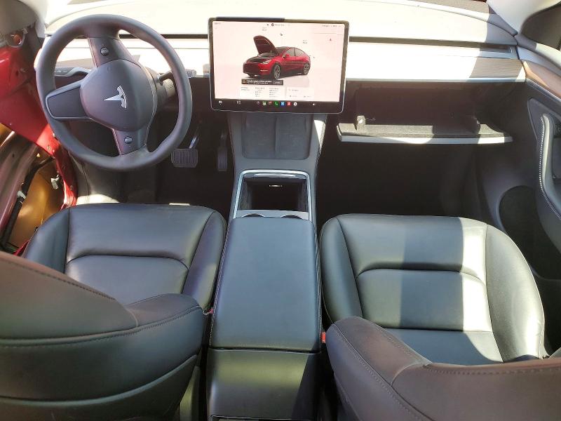 2024 Tesla VIN 7SAYGDEDXRF164553 COPART salvage auction — FRONT END, CA - SALVAGE CERTIFICATE, sold $9,600 on 2026-07-23 (photo 8)
