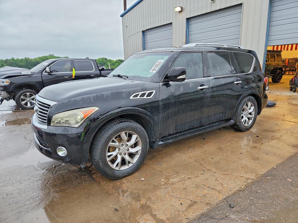 2011 Infiniti Qx56 VIN JN8AZ2NE1B9002983 COPART salvage auction — WATER/FLOOD, Tn - Salvage Cert-Water Damage, sold $450 on 2026-07-09 (photo 1)