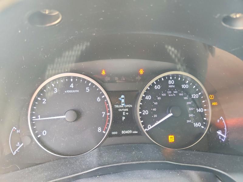 2013 Lexus ES VIN JTHBK1GG3D2032316 COPART salvage auction — FRONT END, Fl - Cert Of Title-Rebuilt, sold $2,200 on 2026-07-02 (photo 9)