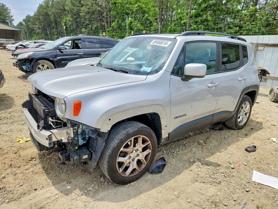 2016 Jeep Renegade VIN ZACCJBBT5GPD11747 COPART salvage auction — FRONT END, Md - Cert Of Salvage > 75% Damage, sold $750 on 2026-07-14 (photo 1)
