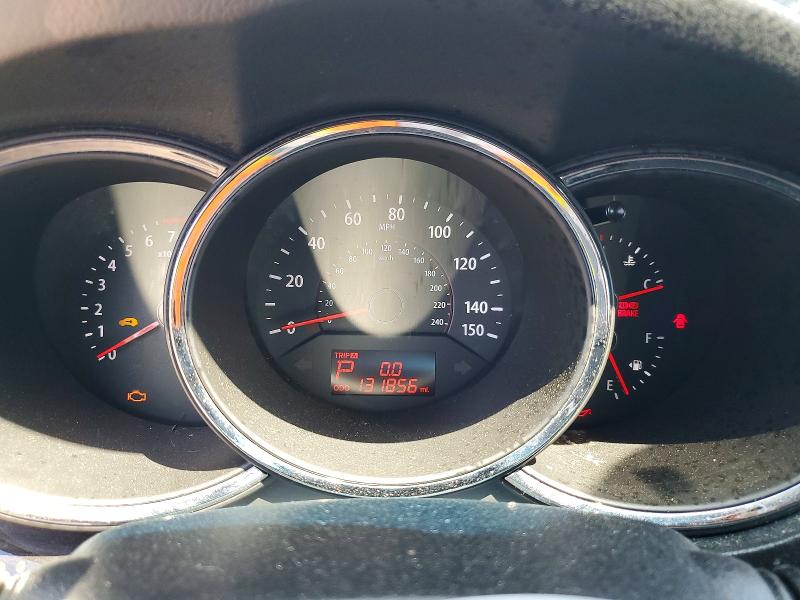 2013 Kia VIN 5XYKUDA28DG320218 COPART salvage auction — NORMAL WEAR, Nj - Certificate Of Title, sold $1,250 on 2026-07-07 (photo 9)