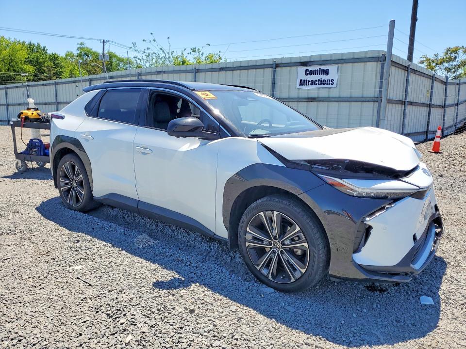 2023 Toyota Bz4x VIN JTMABABA7PA001337 COPART salvage auction — FRONT END, Nj - Cert Of Title-Salvage, sold $10,900 on 2026-07-07 (photo 4)