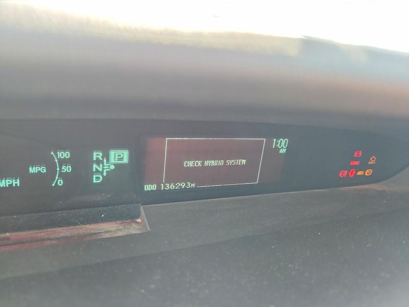2011 Toyota Prius VIN JTDKN3DU3B0311949 COPART salvage auction — HAIL, MO - SALVAGE CERTIFICATE OF TITLE, sold $2,350 on 2026-07-29 (photo 9)