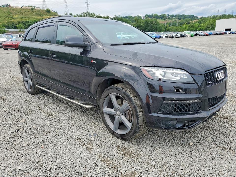 2015 Audi Q7 VIN WA1DGAFE6FD031173 COPART salvage auction — FRONT END, Pa - Certificate Of Salvage, sold $1,900 on 2026-07-29 (photo 4)