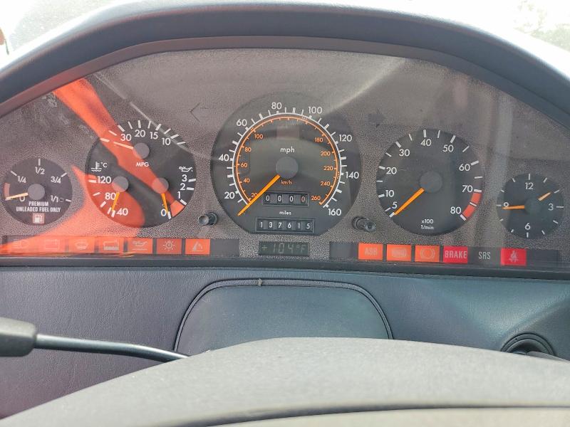 1992 Mercedes-benz 300 VIN WDBFA61E5NF045068 COPART salvage auction — MINOR DENT/SCRATCHES, Sc - Certificate Of Title, sold $2,750 on 2026-07-06 (photo 9)