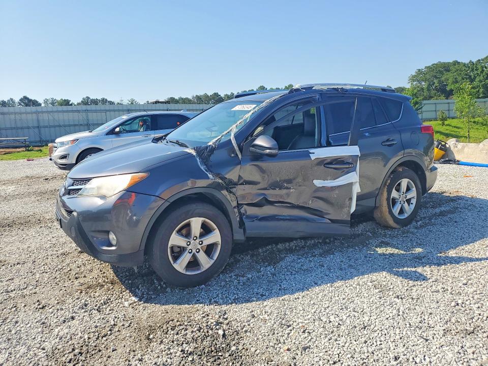 2014 Toyota Rav 4 VIN JTMRFREV3ED072339 COPART salvage auction — SIDE, Ga - Cert Of Title-Salvage, sold $3,600 on 2026-07-06 (photo 1)