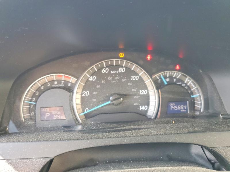 2012 Toyota Camry VIN 4T1BF1FK0CU093214 COPART salvage auction — REAR END, Ca - Salvage Certificate, sold $975 on 2026-07-02 (photo 9)