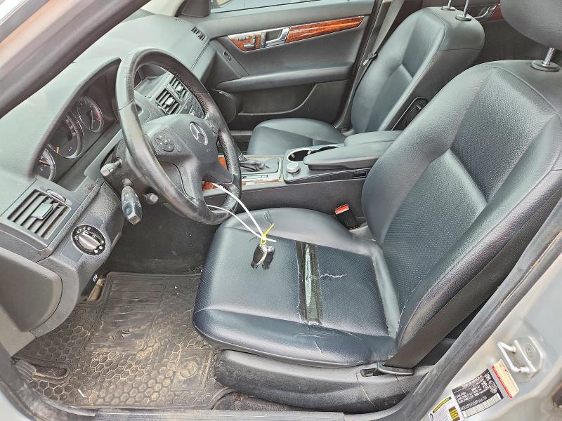 2008 Mercedes-benz C class VIN WDDGF54X38F066154 COPART salvage auction — MINOR DENT/SCRATCHES, ON - PERMIT NO BRAND - UNFIT, sold $450 on 2026-07-21 (photo 7)
