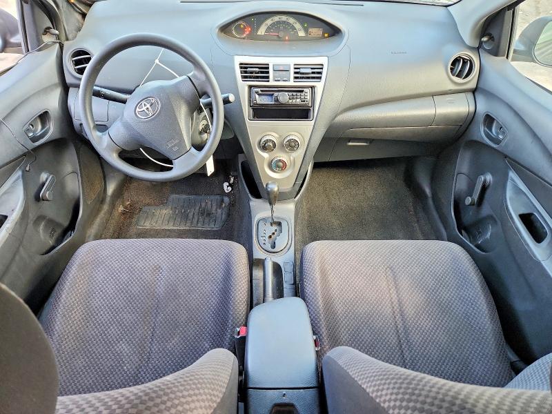 2007 Toyota Yaris VIN JTDBT923671075222 COPART salvage auction — SIDE, Fl - Cert Of Title Slvg Rebuildable, sold $675 on 2026-07-27 (photo 8)