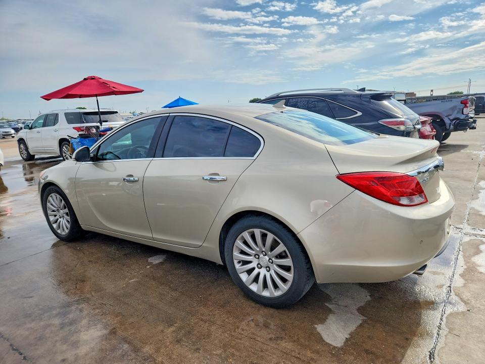2013 Buick Regal VIN 2G4GS5EV6D9250442 COPART salvage auction — FRONT END, Tx - Certificate Of Title (P), sold $700 on 2026-07-02 (photo 2)
