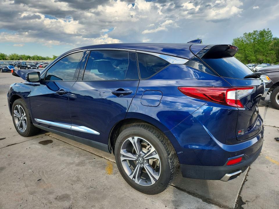 2022 Acura Rdx VIN 5J8TC2H78NL007822 COPART salvage auction — FRONT END, Co - Public - Salvage Title, sold $7,100 on 2026-07-27 (photo 2)