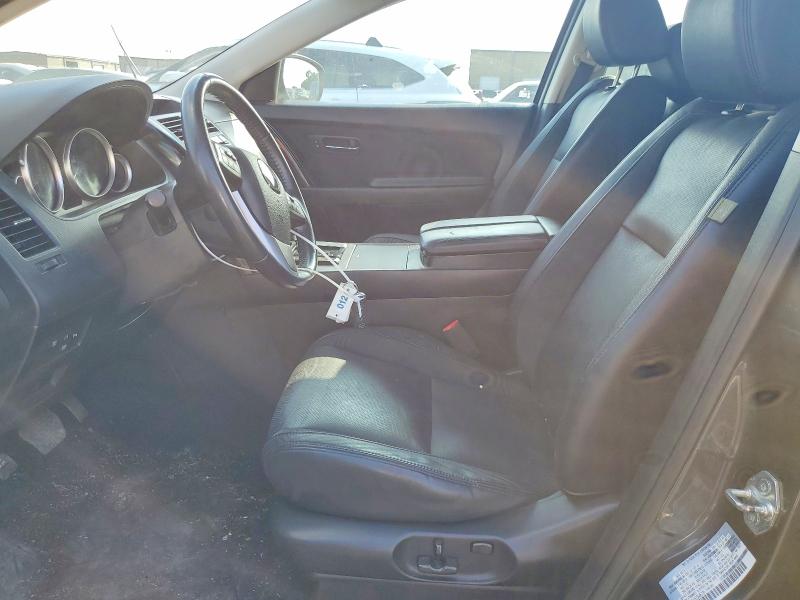 2014 Mazda Cx-9 VIN JM3TB3CA1E0445181 COPART salvage auction — FRONT END, Tx - Salvage Vehicle Title, sold $650 on 2026-07-23 (photo 7)