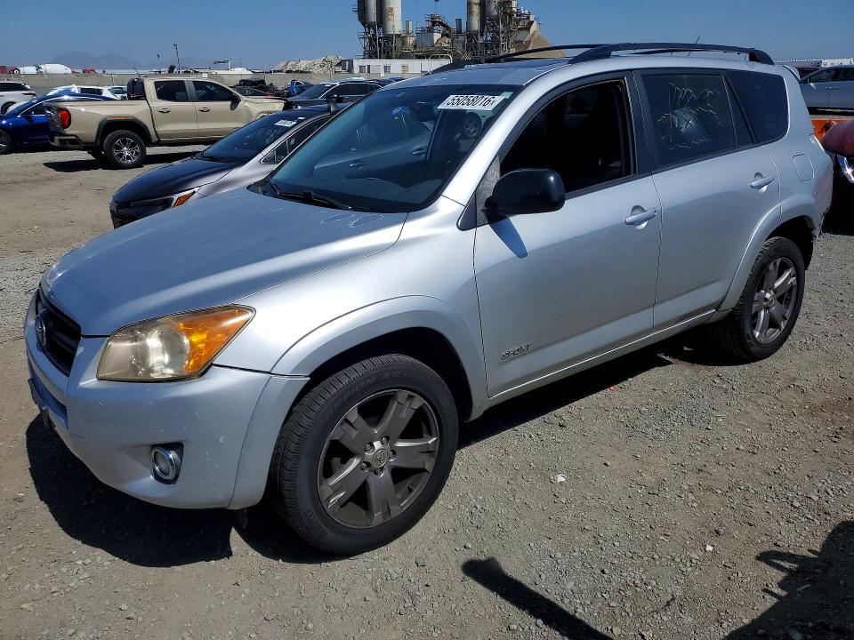 2010 Toyota Rav4 VIN JTMWF4DV9A5022797 COPART salvage auction — REAR END, Ca - Salvage Certificate, sold $2,300 on 2026-07-31 (photo 1)