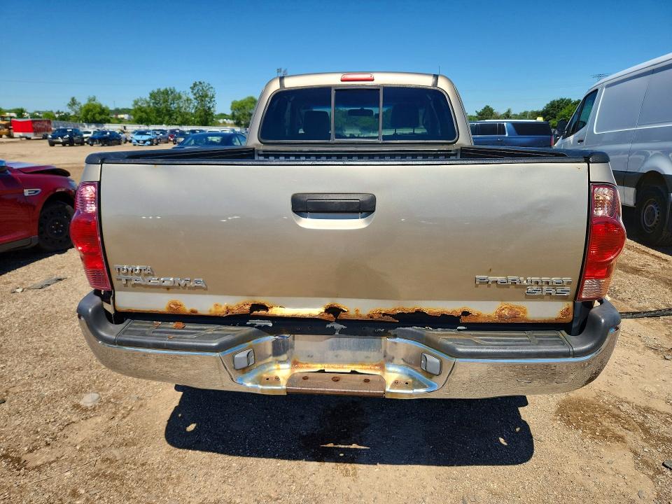2005 Toyota Tacoma VIN 5TETX62N05Z085174 COPART salvage auction — FRONT END, Il - Salvage Certificate, sold $1,700 on 2026-07-28 (photo 6)