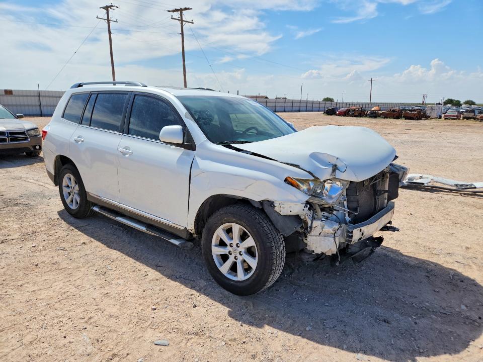 2012 Toyota VIN 5TDZK3EH7CS085230 COPART salvage auction — FRONT END, Tx - Salvage Vehicle Title, sold $2,650 on 2026-07-22 (photo 4)