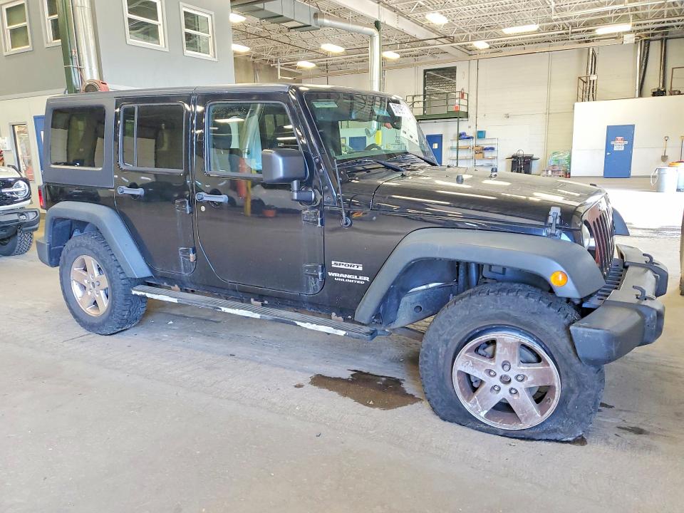 2014 Jeep VIN 1C4BJWDG0EL304404 COPART salvage auction — FRONT END, Mn - Cert Of Title-Salvage, sold $4,250 on 2026-08-04 (photo 4)