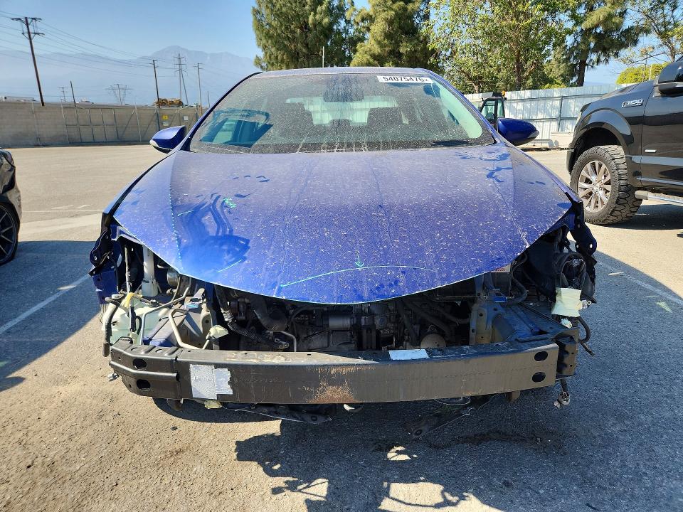 2017 Toyota Corolla VIN 5YFBURHE3HP671486 COPART salvage auction — FRONT END, Ca - Salvage Certificate, sold $150 on 2026-07-28 (photo 5)