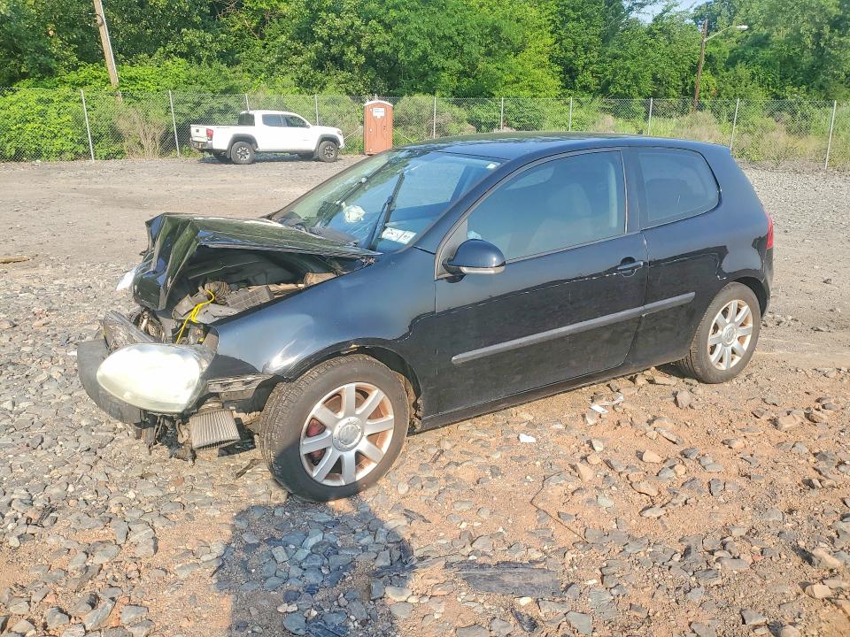 2009 Volkswagen Rabbit VIN WVWBB71K69W027676 COPART salvage auction — FRONT END, Ny - Mv-907A Salvage Certificate, sold $475 on 2026-07-23 (photo 1)
