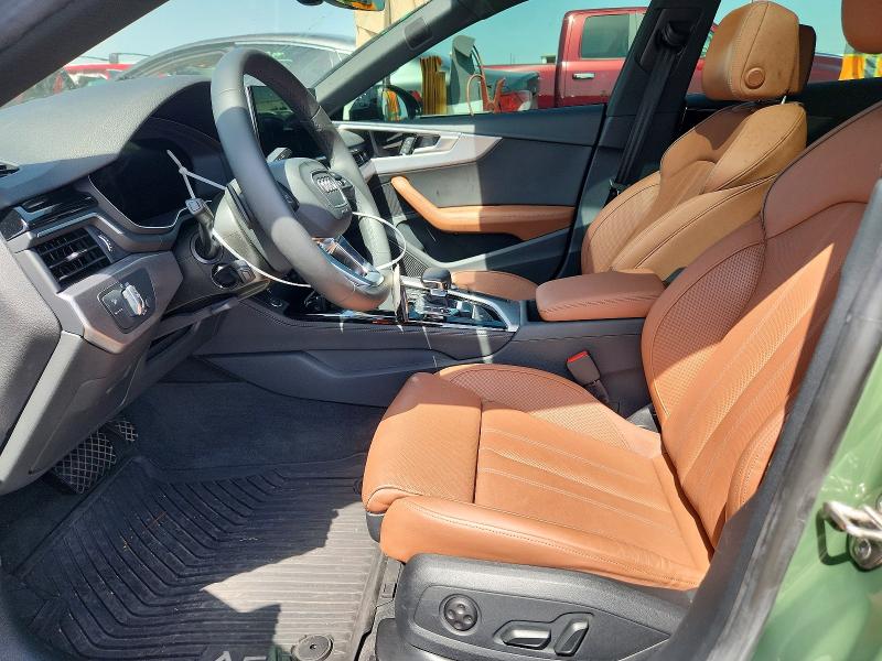 2023 Audi A5 VIN WAUFACF53PA030199 COPART salvage auction — WATER/FLOOD, TX - SALVAGE TITLE-FLOOD DAMAGE, sold $4,600 on 2026-07-30 (photo 7)