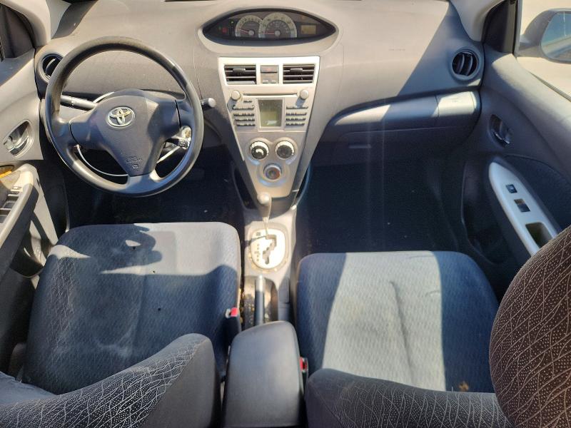 2008 Toyota Yaris VIN JTDBT903X81283690 COPART salvage auction — FRONT END, Tx - Salvage Vehicle Title, sold $600 on 2026-07-02 (photo 8)