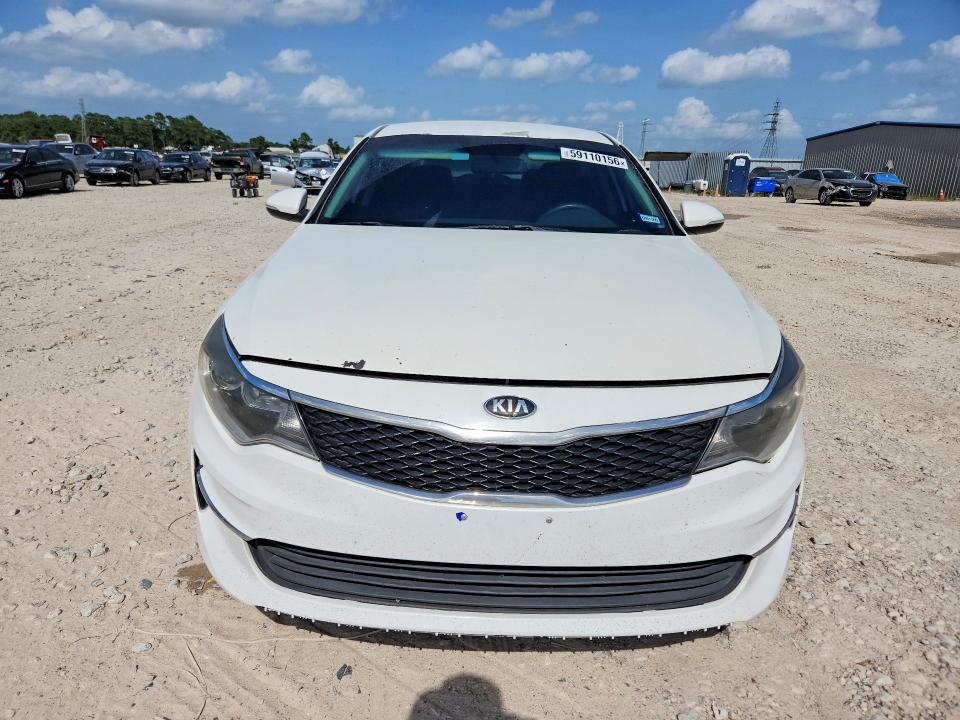2018 Kia Optima VIN 5XXGT4L30JG269490 COPART salvage auction — REAR END, Tx - Certificate Of Title (P), sold $2,650 on 2026-07-10 (photo 5)